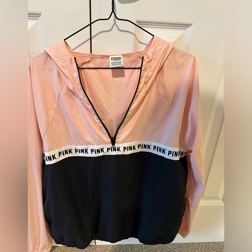 Pink windbreaker